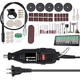 YUEFU 180W Handheld Elektrisches Schleifwerkzeug-Set Mini er Drehbohrer Schleifer Vielseitig Schneiden Polieren Schleifmaschine Bits Gravierwerkzeuge Kit mit Zubehör DIY