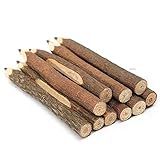 10 AST Zweig Bleistift, kleine Größe Schülern Bleistift Schule Büro Schreibwaren für Zeichnen Skizzieren Schreiben, schw