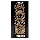 Guinness Kork Untersetzer (4er Packung)