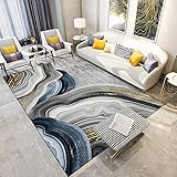 Kamin deko Wohnzimmer Teppich staubsauger Teppich Blau grau gelb abstrakte Tinte Kunst Graffiti Design Wohnzimmer Teppich teppiche für Schlafzimmer 60x90