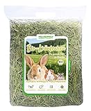 Heu-Heinrich® 4 x 1kg Bio - Bergwiesen - Kräuterheu aus dem Naturpark Thüringer Wald für Kaninchen Meerschweinchen Nag