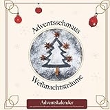 Adventskalender mit 24 himmlischen Rezepten zum Backen und Genießen in der Weihnachtszeit: Plätzchen, Kekse, Gebäck, Glühwein, Punsch oder eine heiße Schokolade - ideales Geschenk fü