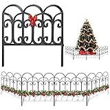 Amagabeli 46cm X 46cm X 5 Stück Gartenzaun Metall Teichzaun Set mit Zaunelementen Gartenzaun Bei Dekorative Freigehege Teich Zaun Faltdraht Zäune Klein M