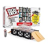 Tech Deck transformierendes Spiel- und Display-Rampen-Set und Tragetasche mit exklusivem Finger-Board, Spielzeug für Kinder ab 6 J