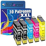 Tito-Express PlatinumSerie 10 Druckerpatronen XXL passend zu Epson T1811 - T1814 18XL | Geeignet für Expression Home XP-30 XP-302 XP-305 XP-312 XP-313 XP-315 XP-322 XP-325 XP-33