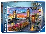 Ravensburger 15033 Tower Bridge of London bei Sonnenuntergang, 1000-teiliges Puzzle für Erwachsene und Kinder ab 12 J