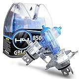Gread - 2x H4 Frontscheinwerfer Lampe - superwhite - 8500k 55W - eintragung