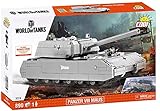 Cobi GmbH World of Tanks Spielzeug COBI 3024 SDKFZ 205 PZKF VII Maus, b