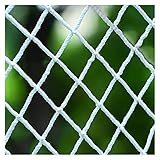 Lanrui balkonnetz Wanddecke Dekorative Netze, Indoor Kind Anti-Fall-Kletternetz, Kindersicherungstore, Gartenpflanze Netz, Mesh 5cm Seil 6mm Gartennetz absperrnetz (Size : 1X6M(3X20FT))