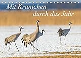 Mit Kranichen durch das Jahr (Tischkalender 2022 DIN A5 quer)