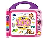 Vtech 80-601554 Mein 100-Wörter-Buch pink, Babyspielzeug, Mehrfarbig
