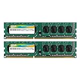 Silicon Power DDR3 16GB (2 x 8GB) 1600MHz (PC3 12800) 240-pin CL11 1.35V Unbuffered UDIMM PC Computer Desktop Memory Module Ram Upg