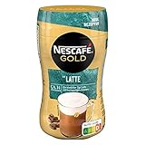 NESCAFÉ Gold Typ Latte, Getränkepulver aus löslichem Bohnenkaffee, koffeinhaltig, 1er Pack (1 x 250g)