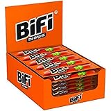 Bifi Original – 40er Pack (40 x 22,5 g) – herzhafter Salami Fleischsnack – geräucherte Mini Wurst als Snack To G