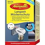 Aeroxon - Anti Mücken-Stecker - Perfekt geeignet zur Abwehr von Stechmücken/Gelsen, Tigermücken, Fliegen und Motten - Nachfüllflaschen erhältlich (1 Mückenstecker)