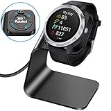 CAVN Ladestation Kompatibel mit Garmin Vivoactive 3 4S /3 Music/Fenix 6 6X Pro 5 5S Plus/VENU/Instinct/Forerunner 745 935 245M Ladegerät, 4.9ft USB Daten Sync Aluminium Ladekabel, Nicht für 5X