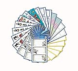 AVERY Zweckform Set Einschulung Jungen 260+ Teile (Schultüte Geschenke, Schule Zubehör: Buchetiketten, Tattoo Kinder, Namensaufkleber Kinder für Stifte und Kleidung, Stickerbuch Junge) Art. 59989