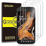 QULLOO Panzerglas für Samsung Galaxy Xcover 4S / 4,[3 Stück] Panzerglas Schutzfolie 9H Hartglas HD Displayschutzfolie Anti-Kratzen Panzerglasfolie Handy Glas Folie für Galaxy Xcover 4S / 4