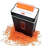 Olympia - PS 53CC Aktenvernichter Schwarz – Papiervernichter bis zu 6 Blätter gleichzeitig - Aktenvernichter Partikelschnitt - Sicherheitsstufe 4 - Auch für Kreditkarten geeig
