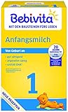 Bebivita Milchnahrung 1 Anfangsmilch, 4er Pack (4 x 500 g) 1116-03