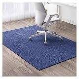 AYLYHD Bodenschutz Unterlegmatte, Bodenmatte Stuhlunterlage Hohe Schlagfestigkeit rutschfest Pro Sekretariat Heimat Bodenmatte Holz-/Fliesenschutz 6 Mm Dick (Color : Blu, Größe : 160x150cm)