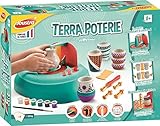 Joustra 41200 Terra POTERIE Freizeitbeschäftigung, Terrakotta ab 8 Jahren, für Anfänger und Fortgeschrittene – Kreativ-Set und Handarbeiten für Kinder, Mehrfarbig