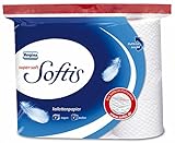 Regina Softis Toilettenpapier 4-lagig, weiß, 9 x 100 Blatt - 9Rollen - 6x