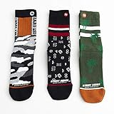 GJEFEGS 3 Paare/Packung Unisex Plus Size Herren Socken 100 Baumwollsocken   Herren Standard Streetwear Größe 35-43