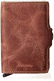 Secrid Vintage Twinwallet Börse mit RFID Schutz 7 cm Brow