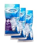 3x DenTek Comfort Clean Zahnseide Stick