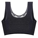 WENOVL Dessous Damen sexy unterwäsche,Damen Stretch Plus Size Sport-BH Unterwäsche Yoga Aushöhlen BH