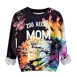 HHOP Alive and Kicking Damen Baseball Hemd bluzen Damen Crop top Langarm Damen Mantel frühling elegant Hippie Kleidung Damen Kapuzenshirt Damen B