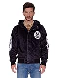 Ed Hardy Jacke Escudo schwarz L