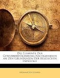 Von Steinbeis, F: Elemente Der Gewerbebeförderung Nachgew