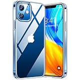 TORRAS Diamond Series für iPhone 12 Hülle/iPhone 12 Pro Hülle Vergilbungsfrei (Extrem Transparent) Unzerstörbare Sturzfestigkeit Exzellente Kratzfestigkeit Extrem Dünne Handyhülle für iPhone 6,1 Z