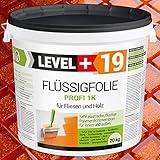 Flüssigfolie Profi 20 kg für Fliesen und Holz, Balkon, Terrasse, Keller, Bad, Dusche, Abdichtung, RM19