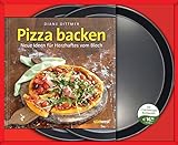 Pizza backen-Set: Neue Ideen für Herzhaftes vom Blech. Buch mit zwei Pizzab