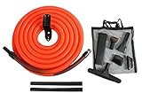 Cen-Tec Systems 93741 Zentrales Vakuumgaragen-Befestigungsset mit 15 m Schlauch, Plastik, schwarz, 50 Ft. H