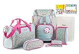 Sammies by Samsonite Ergofit Set 2.0, Schulranzen Set 6 teilig+gratis Tuschkasten (051 Happy Rainbow)
