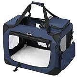 FEANDREA Hundetasche, Transporttasche, 81 x 58 x 58 cm, dunkelblau PDC80Z