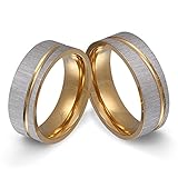 Juwelier Schönschmied - Herren Partnerringe Eheringe Freundschaftsringe Hochzeitsringe Stature Edelstahl 52-64 171HHac - Kostenlose Wunschgravur mit AMAZON KONFIGURATOR online gestalten!