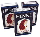 El Cahira - Henna Mahagoni Rot - Mahogany - Acajou 3er Pack (3x 90g)