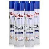 5x emsal tuba Teppichschaum rasant 600 ml - Tiefenreinigung und Faserpfleg