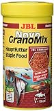 JBL NovoGranoMix 30102, Alleinfutter für große Aquarienfische Nachfülldose Granulat, 250