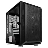 KOLINK Citadel Mesh Micro ATX Case, Computergehäuse, PC Hülle, PC Case, PC Gehäuse Klein, Computer Gehäuse, PC-gehäuse, Computer Tower, Desktop Gehäuse, Schw