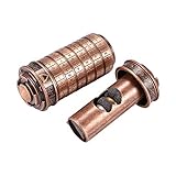 YChoice365 Da Vinci Code, Romantisches Schloss, Liebhaberschloss, Cryptex-Schloss, Da Vinci Code Cryptex-kombinationsschloss, Zylinderschloss Interessante Kreative Geschenke Geburtstagsgeschenk