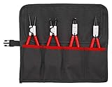 KNIPEX Sicherungsringzangen-Set 4-teilig 00 19 56, Schw
