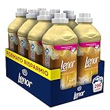 Lenor Il Luxus Gold und Vanilleblüten Weichspüler 37 Waschgänge, 925 ml, für langanhaltende Frische und W