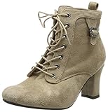 HIRSCHKOGEL Damen 3008720 Stiefeletten, Beige (Taupe 066), 36 EU