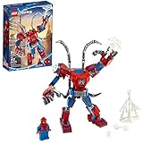 LEGO Marvel Spider-Man: Spider-Man Mech 76146 Kids’ Superhero Building Toy, Playset with Mech and Minifigure, New 2020 (152 Pieces)